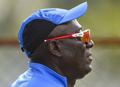 West Indies assistant coach, Roddy Estwick.
