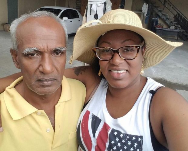 Sparkles Jaisarie and her father Koongebeharry, who was found murdered on Tuesday after going missing in Tobago on June 4.
