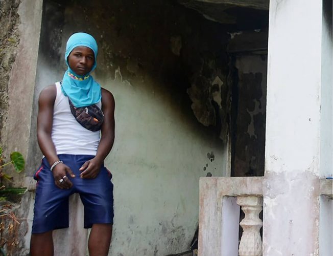 Aldain Daley, the 18-year-old young man who rescued 86-year-old Vernon Sewell from a house fire in the Kilmarnock District of St Elizabeth, on May 17.