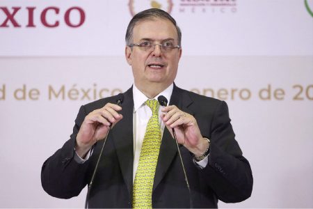 Mexico’s Foreign Minister Marcelo Ebrard