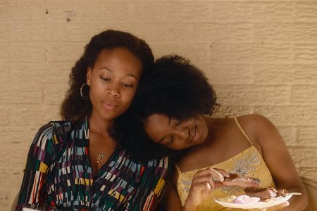 Nicole Beharie and Alexis Chikaeze in “Miss Juneteenth”
