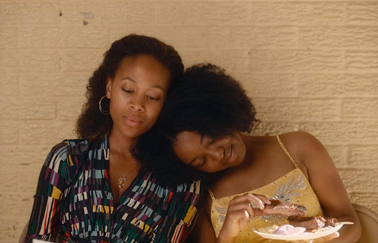 Nicole Beharie and Alexis Chikaeze in “Miss Juneteenth”
