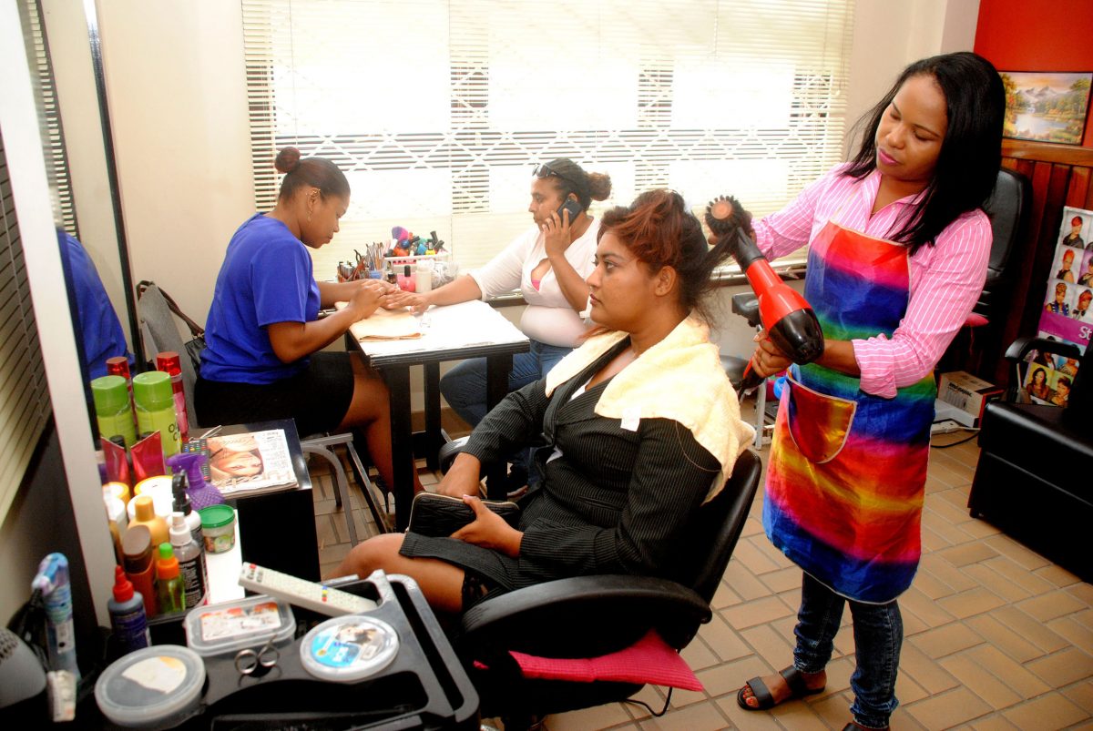 A beauty salon in Georgetown