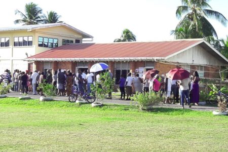 Voters at NA Multilateral (Bebi Oosman photo)