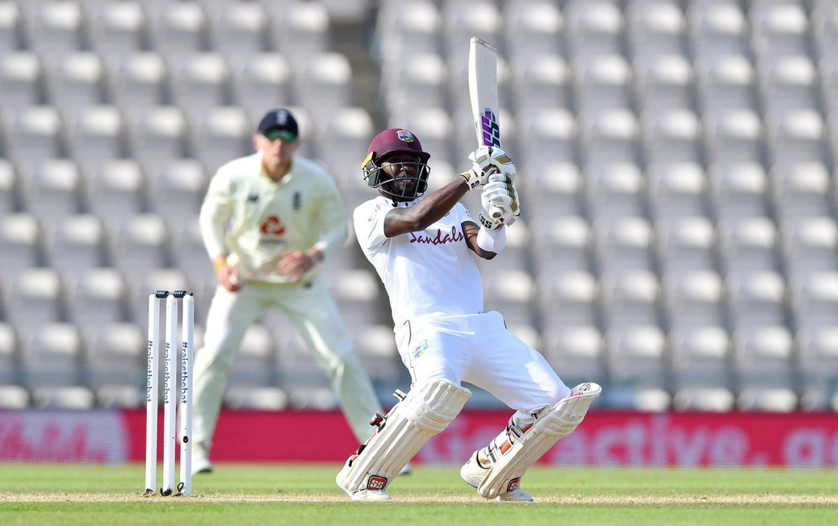 Jermaine Blackwood steered West Indies to victory with a match-defining 95
