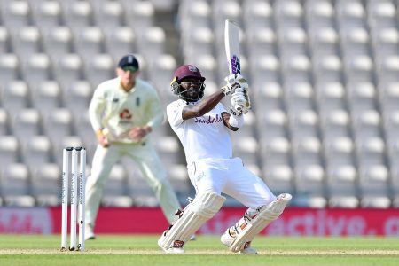 Jermaine Blackwood steered West Indies to victory with a match-defining 95
