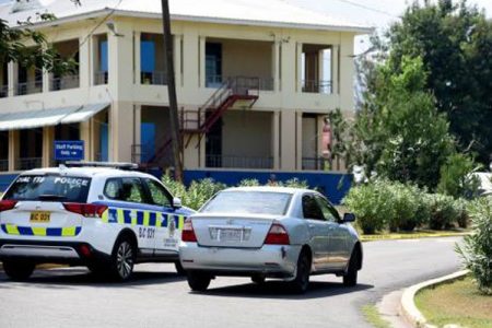 A section of the National Chest Hospital was cordoned off on Wednesday as the police investigate the controversial circumstances under which Carsha Johnson-Sinclair, who was a patient at the facility, died.