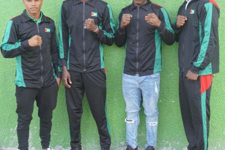 The return of the four boxers, Keevin Allicock, Colin Lewis, Desmond Amsterdam and Dennis Thomas is imminent. The quartet has been stranded in Cuba since March 19. (Emmerson Campbell photo)
