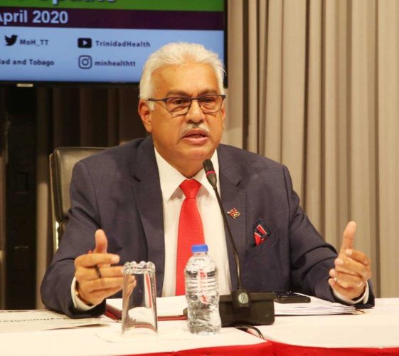 Minister of Health Terrence Deyalsingh