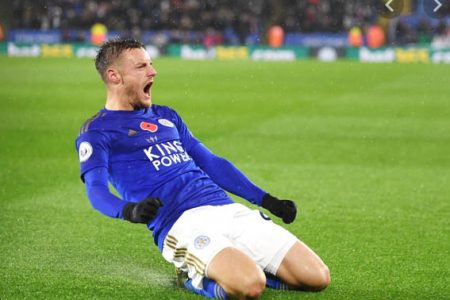 Jamie Vardy is favoured to win the Golden Boot award.