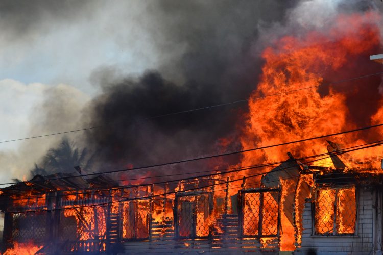 The fire on Sheriff St