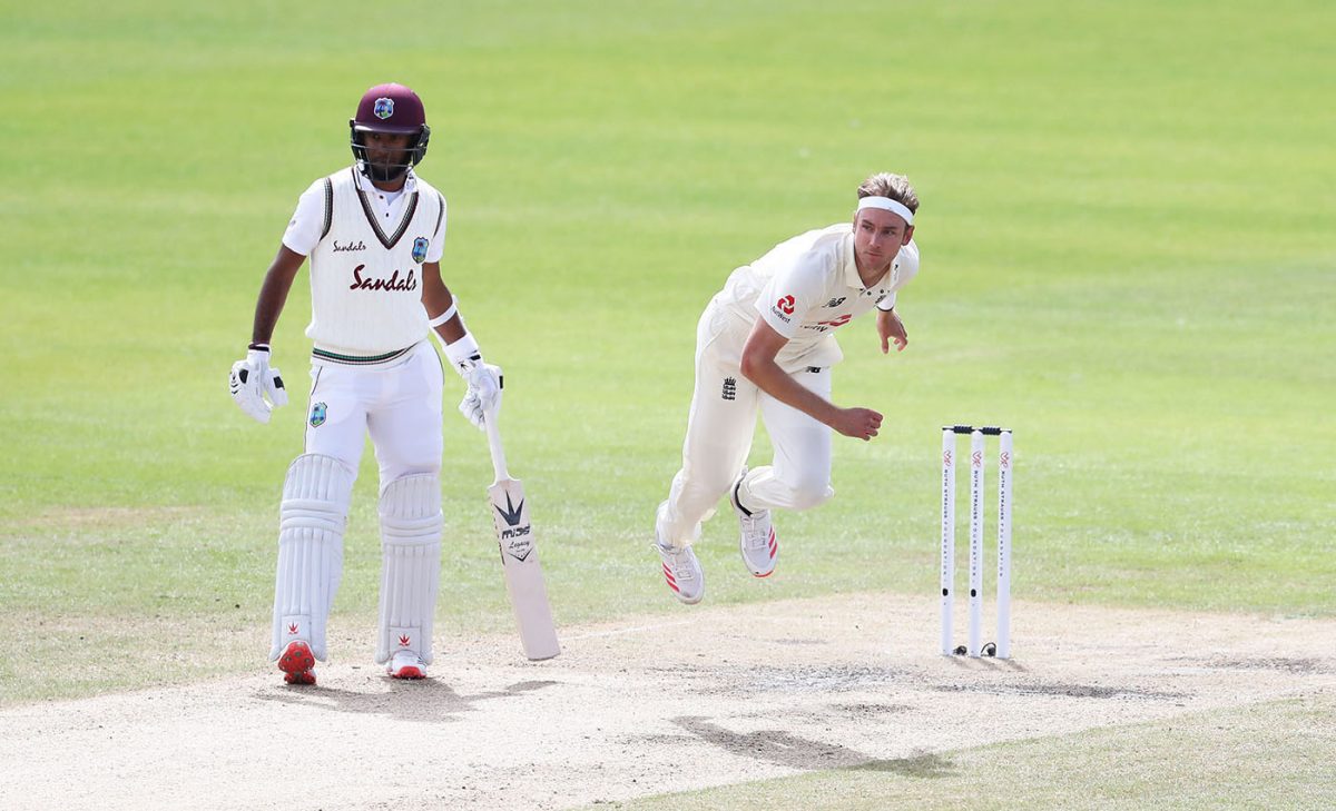 England fast bowler Stuart Broad was a thorn in the West Indies’ batsmen’s side during the just concluded three test series  where he became only the second England bowler to reach the 500 wickets milestone.
