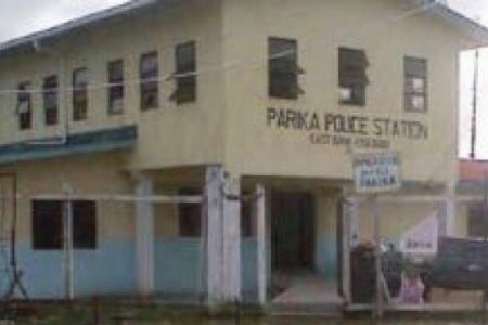 The Parika Police Station. (Stabroek News file photo)