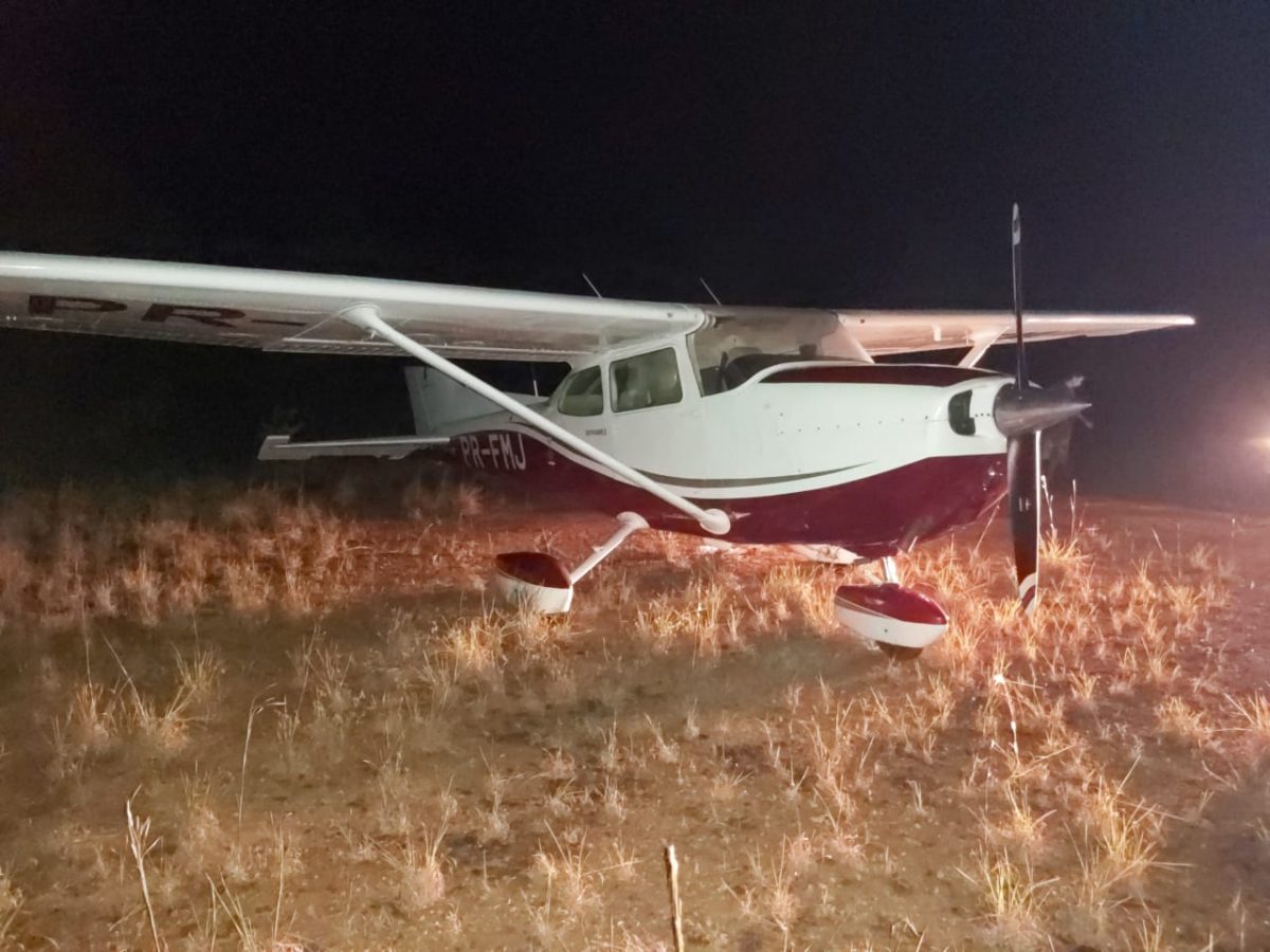 The cessna (Police photo)