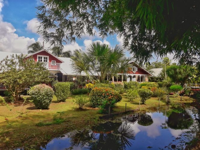 Adel’s Resort, located at the head of the Akiwini Creek, Pomeroon
