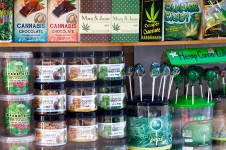 Cannabis edibles beverages and other products