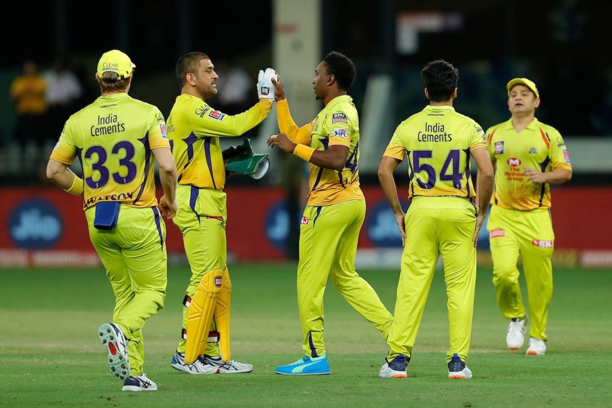 Chennai Super Kings beat Sunrisers Hyderabad by 20 runs and sealed their third win of the Dream11 IPL 2020. (Photo courtesy IPL website)
