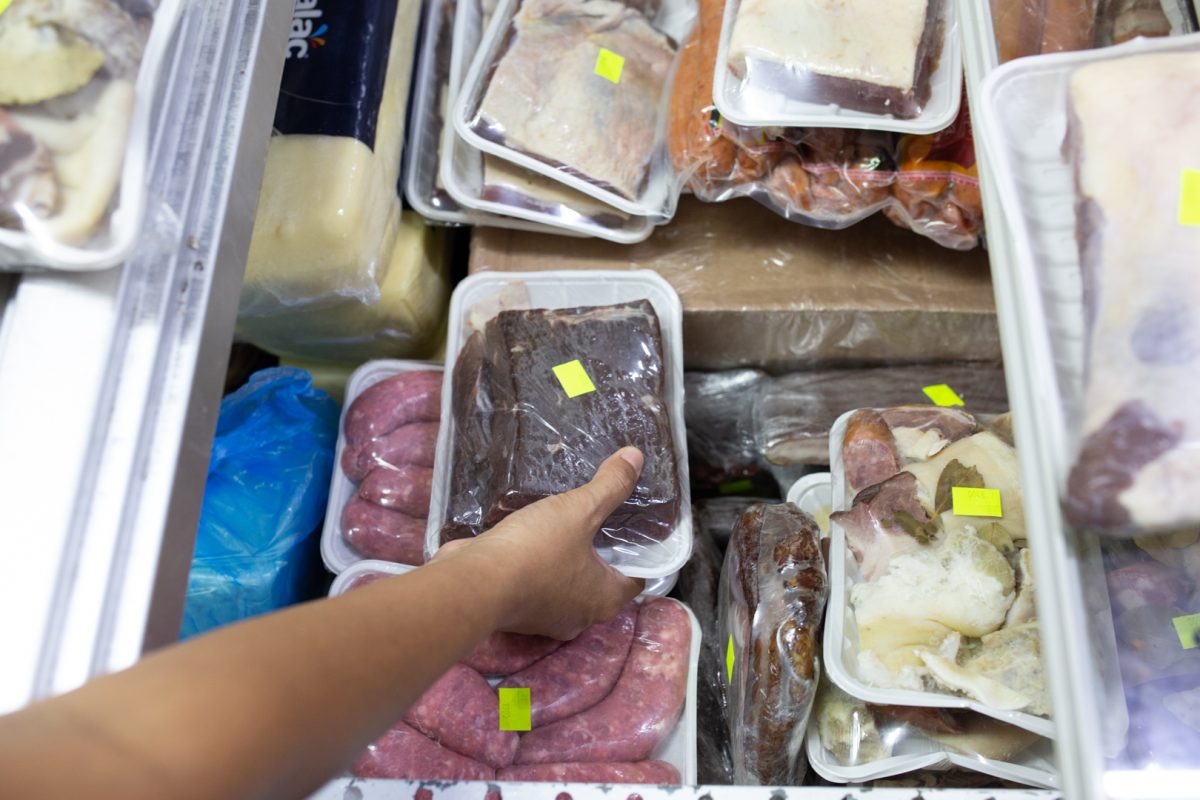 Some of the seized meat products (DPI photo)