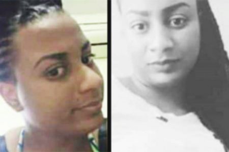 Shanice Wickham was reported missing last week. Her partner Sherwin Parks is also missing. 