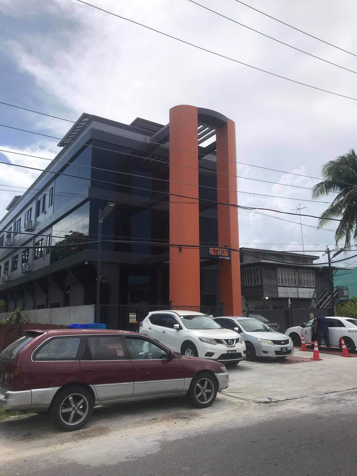 The Cyril’s Transportation Service headquarters in David Street, Kitty. The company has already expanded its operations and also has another property which was transformed into a parking lot a short distance away on the same street.