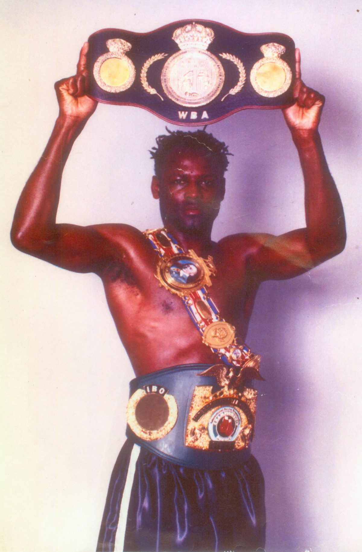 Howard Eastman was the national middleweight champion of Guyana.
