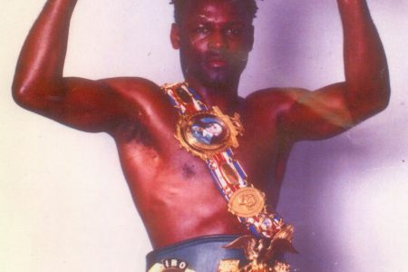 Howard Eastman was the national middleweight champion of Guyana.
