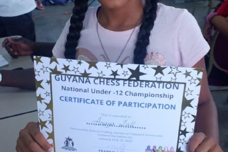 Anaya Lall is set to create history as she will become the first deaf chess player to represent Guyana at the international level.
