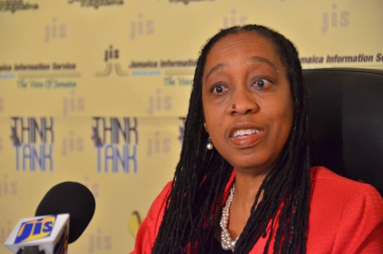 Meris Haughton, chief corporate communications officer at Tax Administration Jamaica.

