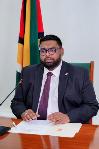 President Irfaan Ali