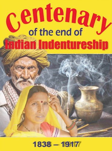 Cover of a special publication by Stabroek News in 2017 to mark the centenary of the end of Indian indentureship
