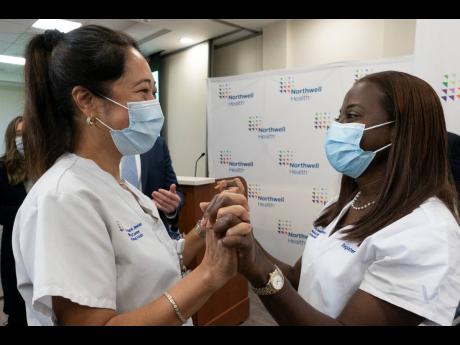 Jamaican nurse makes history with COVID injection in New York
