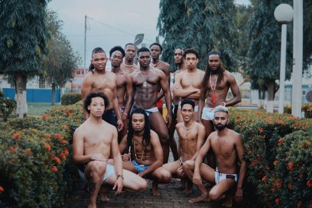 Contestants in the upcoming Man of the World Trinidad and Tobago Pageant.