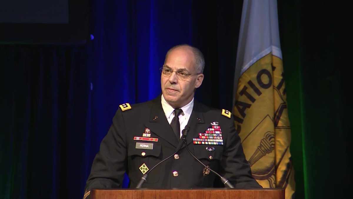 U.S. Army General
Gustave Perna