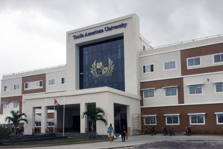 The Texila American University campus at Providence, East Bank Demerara
