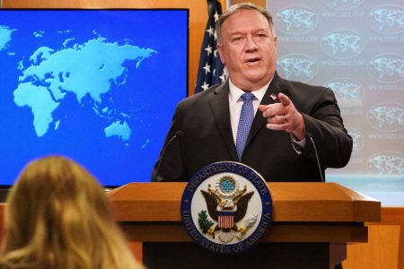 Secretary of State Mike Pompeo said the sanctions were evidence that the United States had taken a tough stance against rights abusers.
