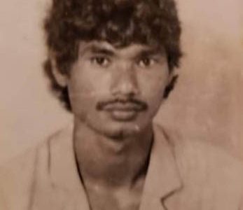 The now dead Arjunan Andiappan in his younger days
