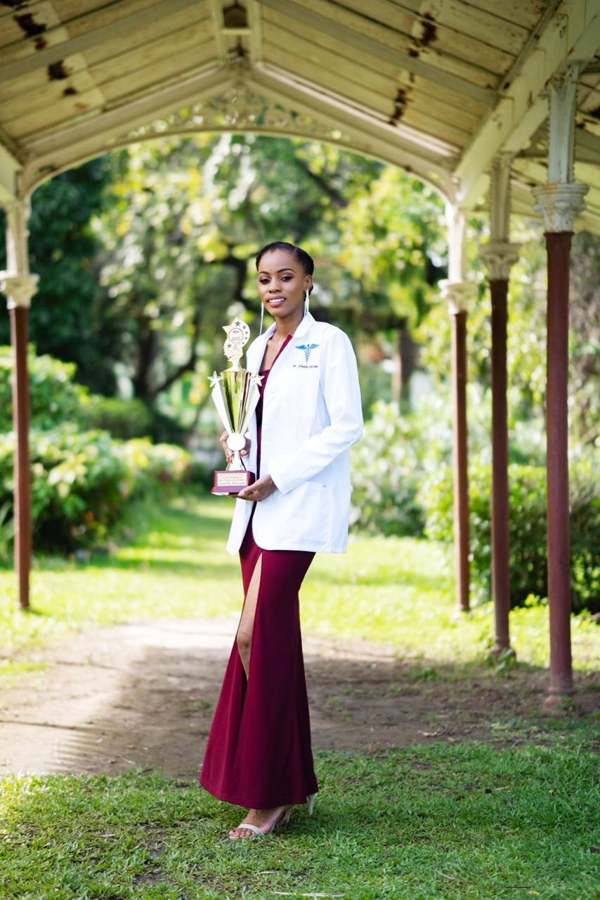 Dr Jonelle Europe, a medical school major, has fulfilled a dream