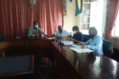 The signing of the Memorandum of Understanding (MoU) between the Mayor and City Council and Lamaha Gardens Community Cooperative Limited (LGCCSL)
