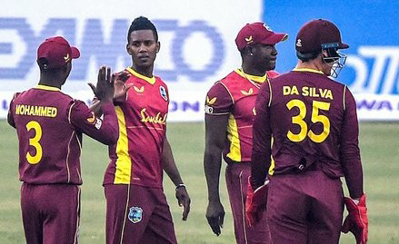 Under-strength West Indies hoping to avoid defeat in the second ODI.
