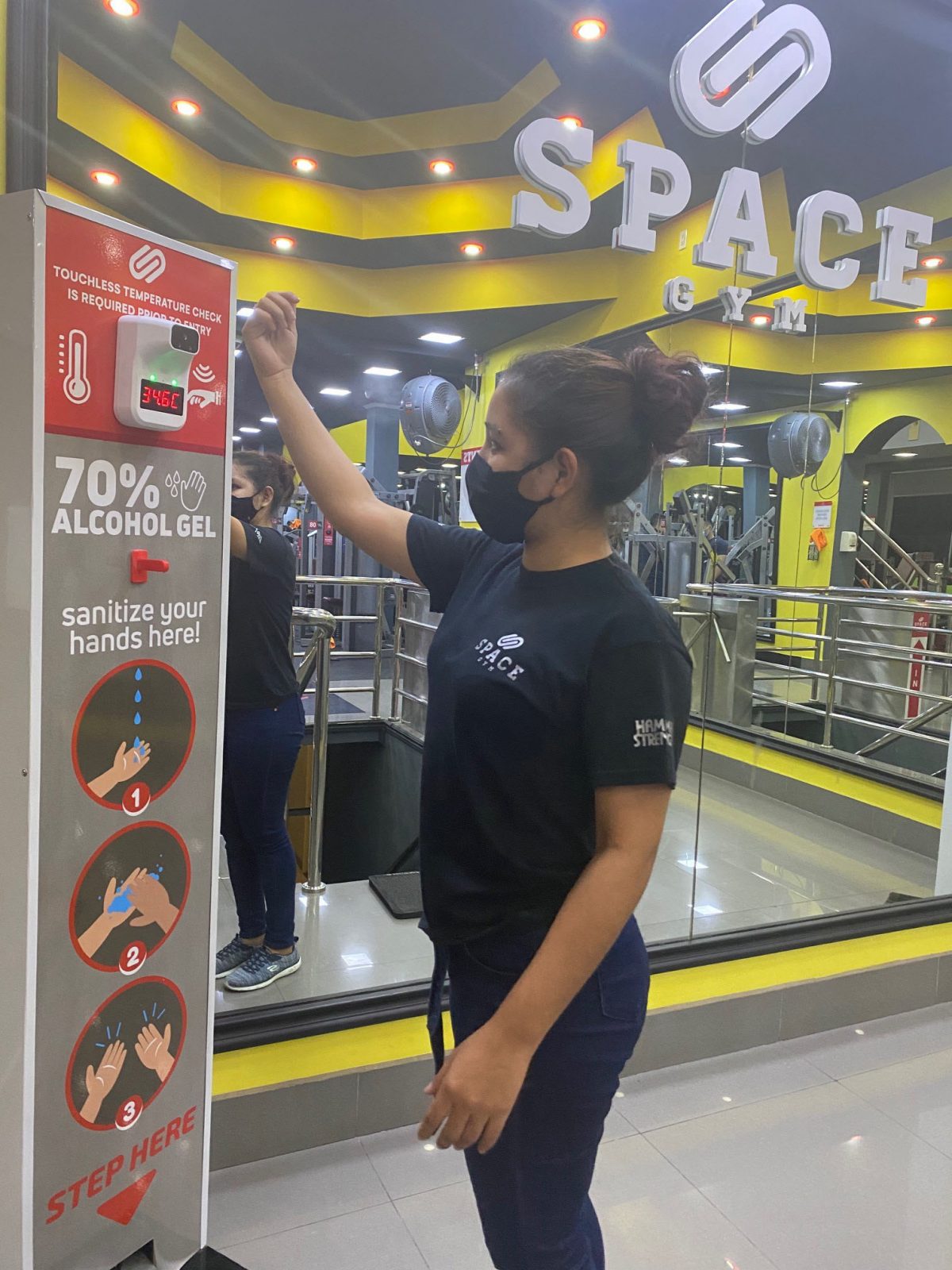 Space Gym has reopened with new gym protocols and safety measures for the safety of its clients. 
