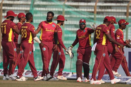  The West Indies team suffered a clean sweep by Bangladesh losing all three one-day internationals by wide margins.