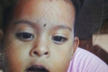 Injured toddler, Adena Ramkissoon 