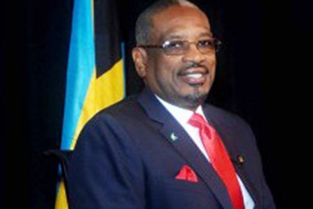 Bahamas Prime Minister Hubert Minnis 