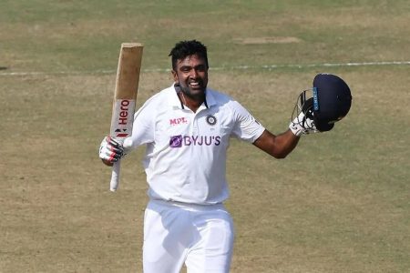 Ravichandran Ashwin scored a century and took five wickets in the same test match for the third time in his career.
