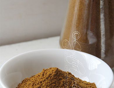 Ground spice powders are kept refrigerated (Photo by Cynthia Nelson)