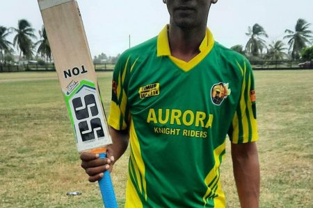 Norman Fredericks’ all-round performance saw Aurora Knight Riders through to the playoffs