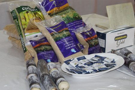 GuySuCo’s products on display
