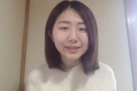 Student activist and representative of No Youth No Japan, Momoko Nojo speaks during an interview in Tokyo, Japan in this still image obtained from a video on February 18, 2021.
Image: REUTERS TV/via REUTERS
