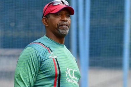 West Indies head coach Phil Simmons.
