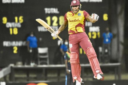 West Indies all-rounder Fabian Allen was the hero in Sunday night’s win.